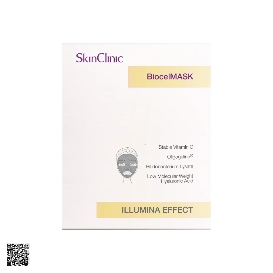 SkinClinic BiocelMask Illumina Effect - Mặt Nạ Sinh Học Dưỡng Sáng Da