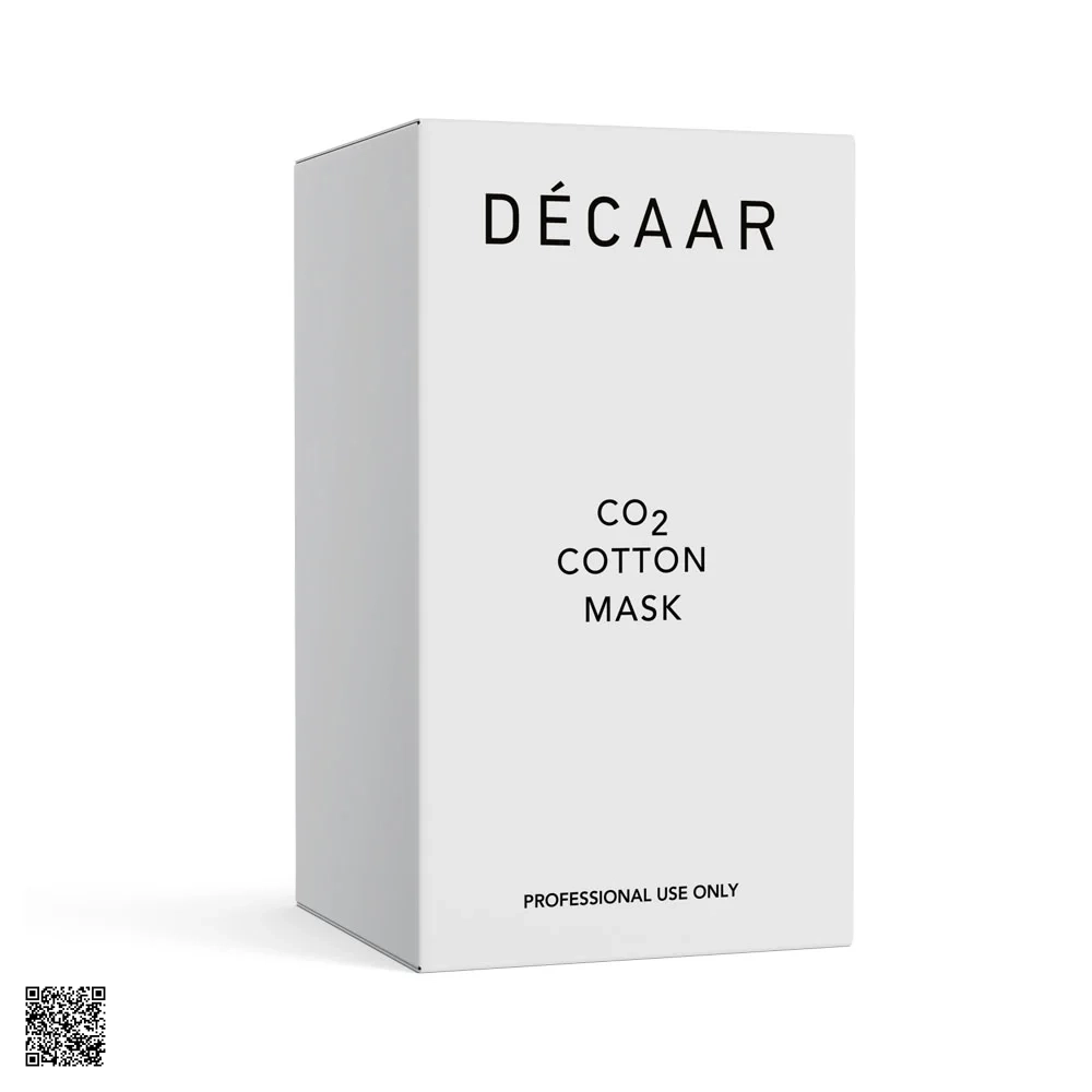 Décaar Co2 Cotton Mask - Mặt Nạ Giấy Kích Hoạt Co2 (Step 2)