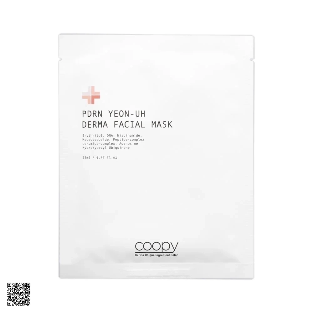 COOPY PDRN Yeon-Uh Derma Facial Mask - Mặt Nạ Dưỡng Da Cá Hồi