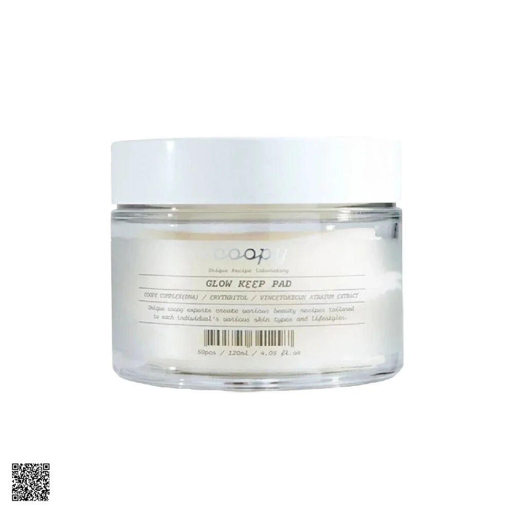 COOPY Glow Keep Pad - Miếng Đắp Siêu Dưỡng Chất Căng Bóng Da
