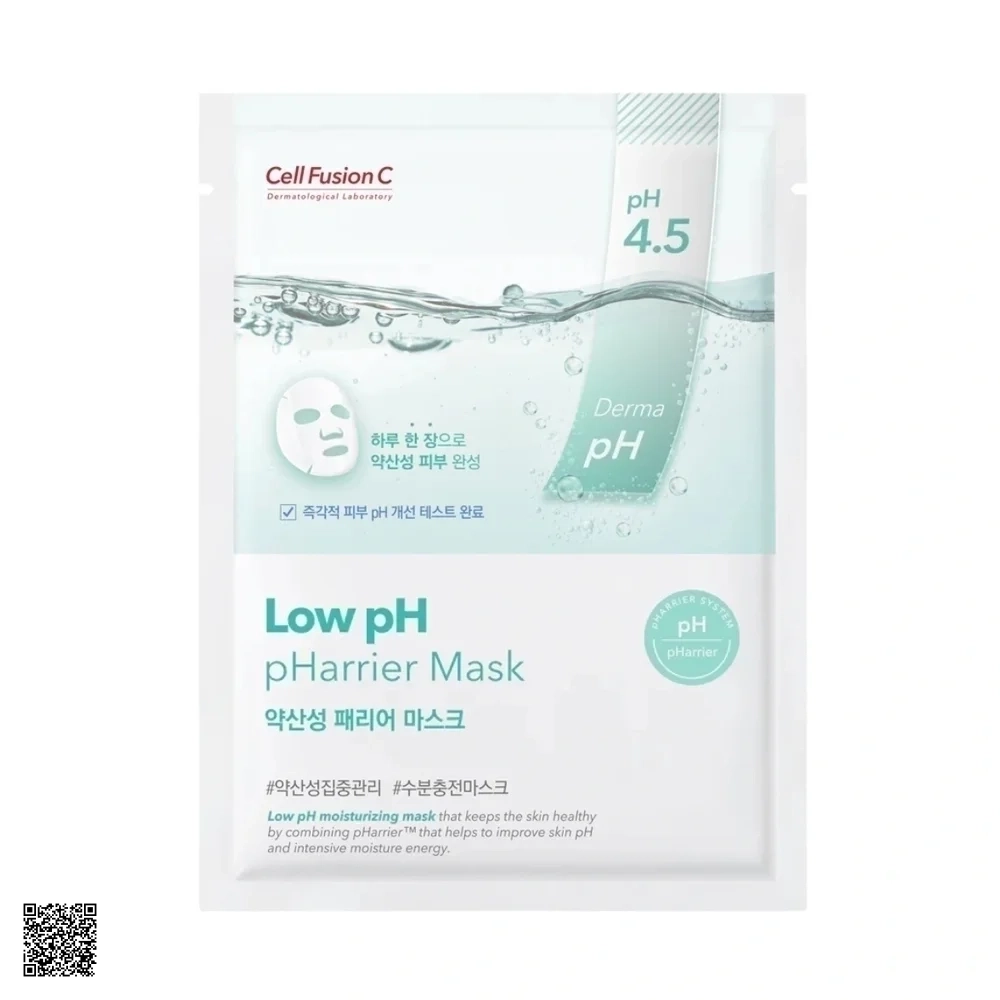 Cell Fusion C Low pH pHarrier Mask - Mặt Nạ Cấp Ẩm, Cân Bằng Độ pH