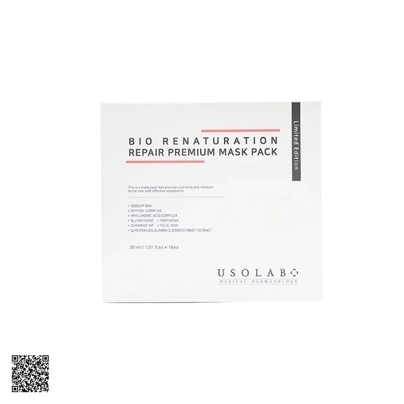 Usolab Bio Renaturation Repair Premium Mask Pack - Mặt Nạ Phục Hồi Da Đa Tầng