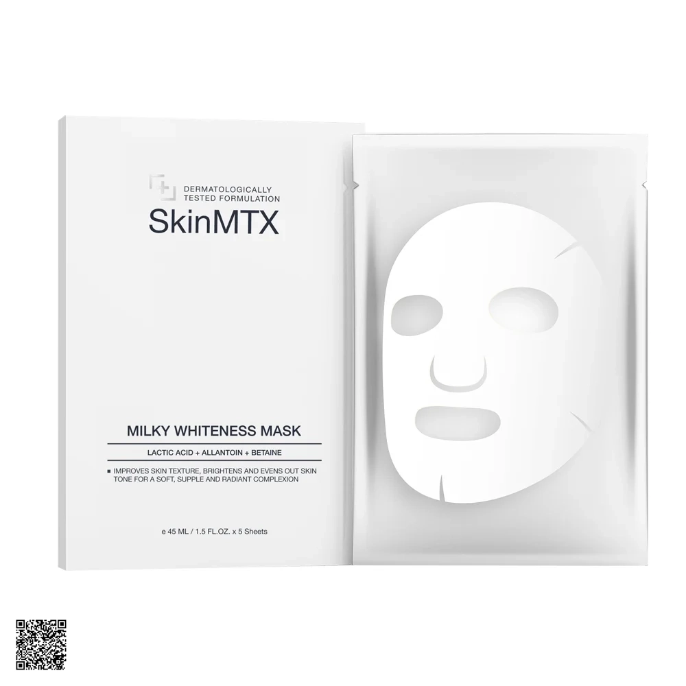 SkinMTX Milky Whiteness Mask - Mặt Nạ Sáng Da, Cấp Ẩm Phục Hồi Làn Da