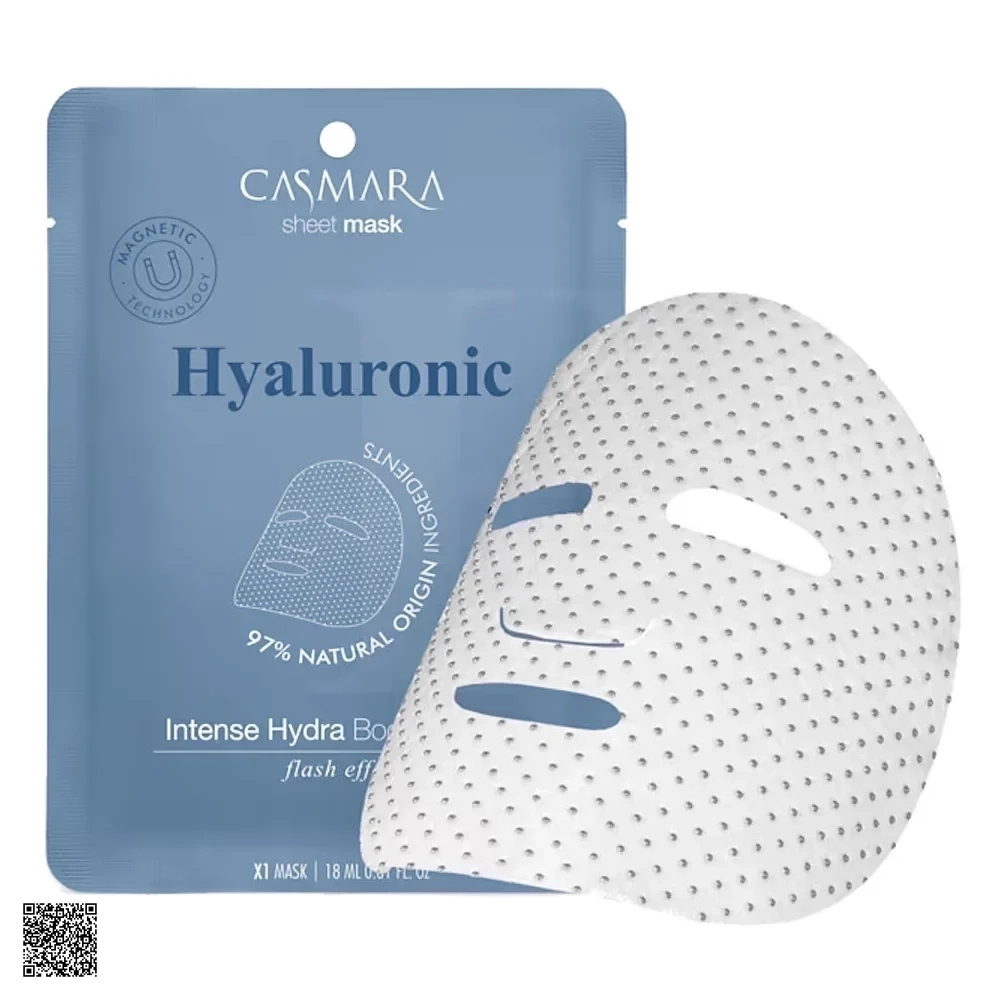 Casmara Hyaluronic Intense Hydra Booster Mask - Mặt Nạ Cấp Ẩm Đa Tầng, Làm Đầy Da