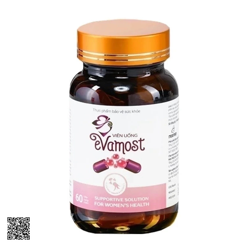 Viên Uống Evamost - Hỗ Trợ Tăng Nội Tiết Tố Nữ