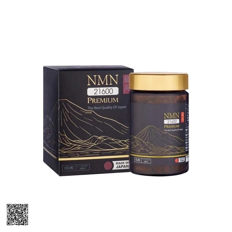 NMN 21600 Premium - Viên Uống Hỗ Trợ Trẻ Hoá Làn Da Từ Nhật Bản