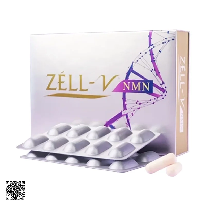 ZELL-V NMN - Viên Uống Trẻ Hoá Da, Chống Lão Hoá, Cải Thiện Sức Khoẻ