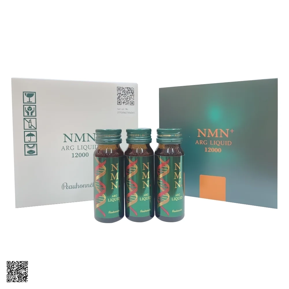 Peauhonnete NMN+ Arg Liquid 12000 - Nước Uống Đẹp Da Nhật Bản Mẫu Mới Nhất