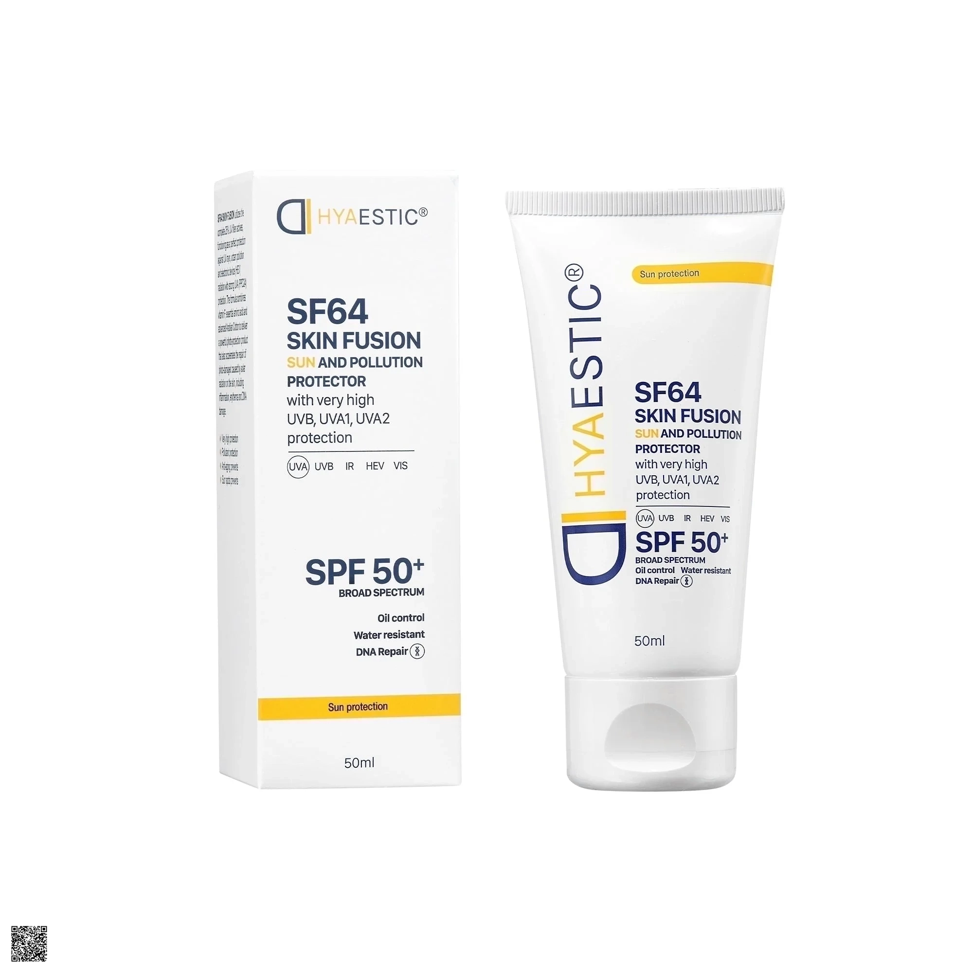 Kem Chống Nắng Hyaestic Skin Fusion SF64 Sun And Pollution Protector SPF50+