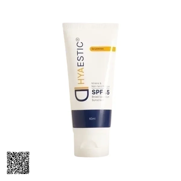Kem chống nắng vật lý Hyaestic Mineral & Non-nano Particle Broad Spectrum Sunscreen SPF 45