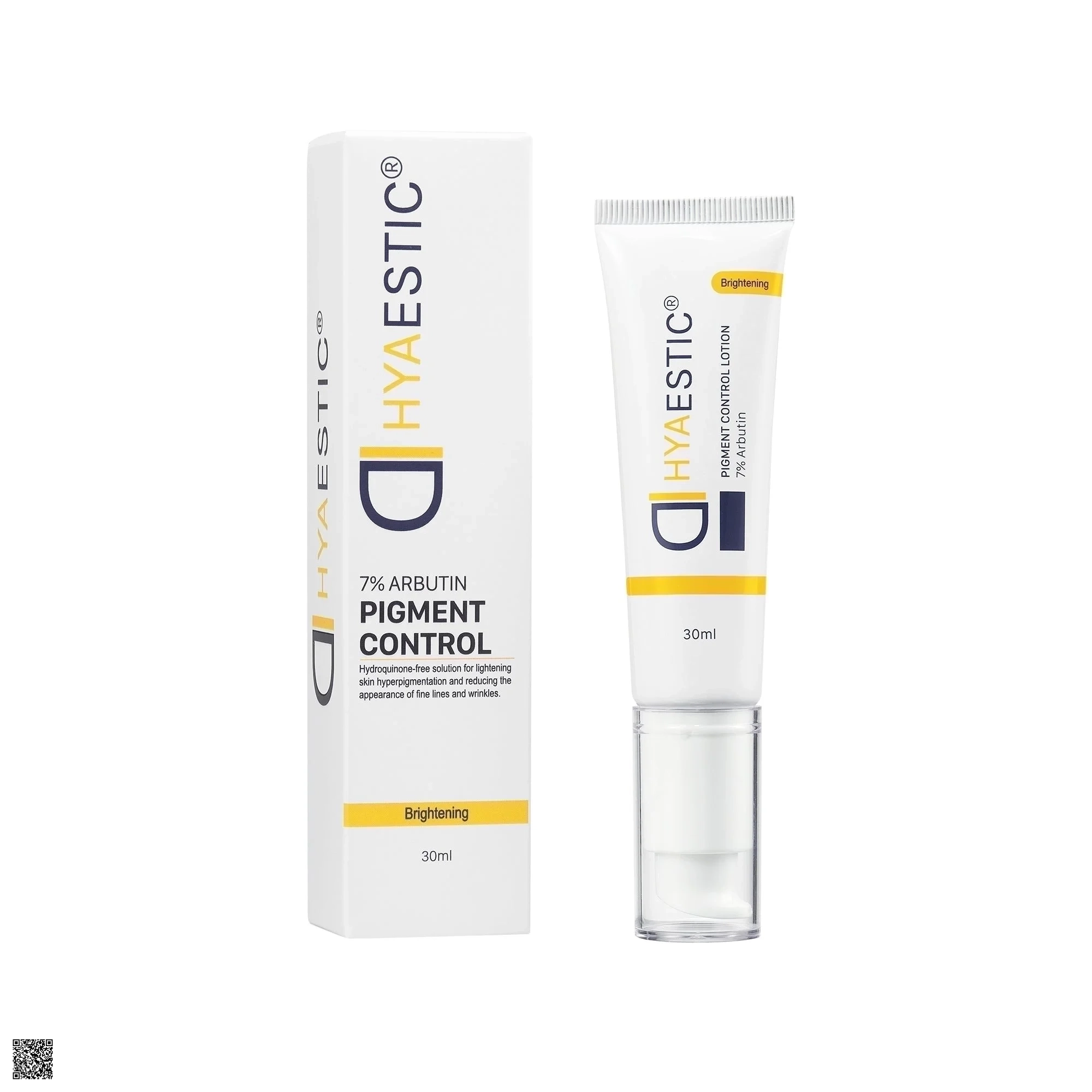 Kem hỗ trợ sáng da ngừa thâm nám Hyaestic Pigment Control Lotion 7% Arbutin