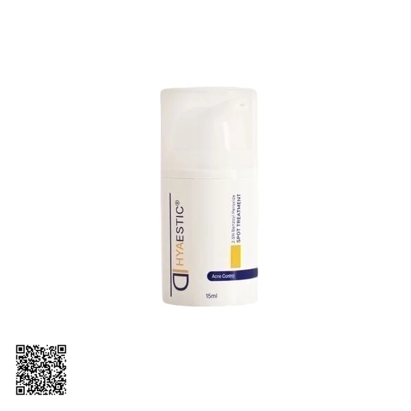 Gel hỗ trợ trị mụn sưng viêm Hyaestic Spot Treatment 2.5% Benzoyl Peroxide