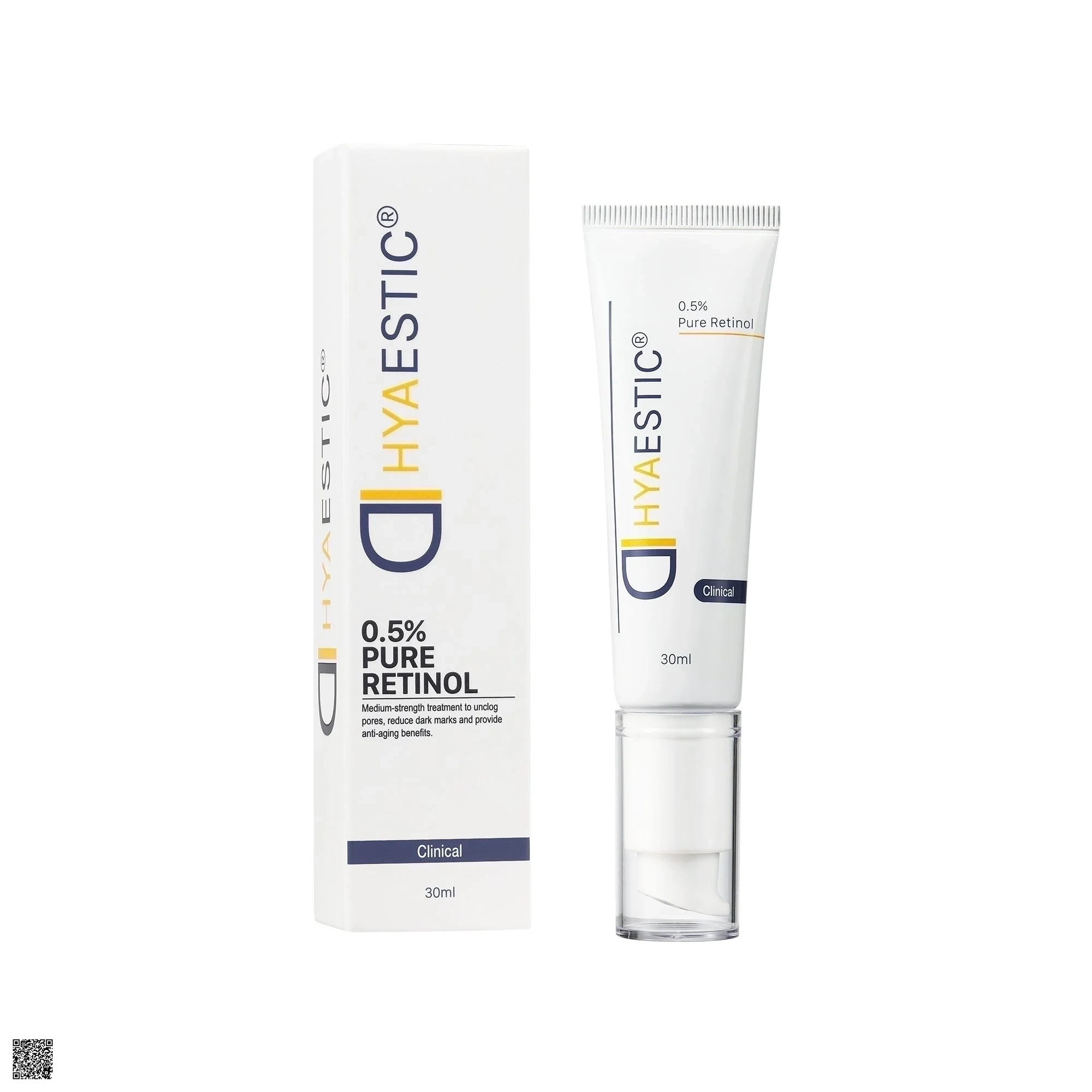 Tinh Chất Tái Tạo Da, Chống Lão Hóa Hyaestic 0,5% Pure Retinol 30ml