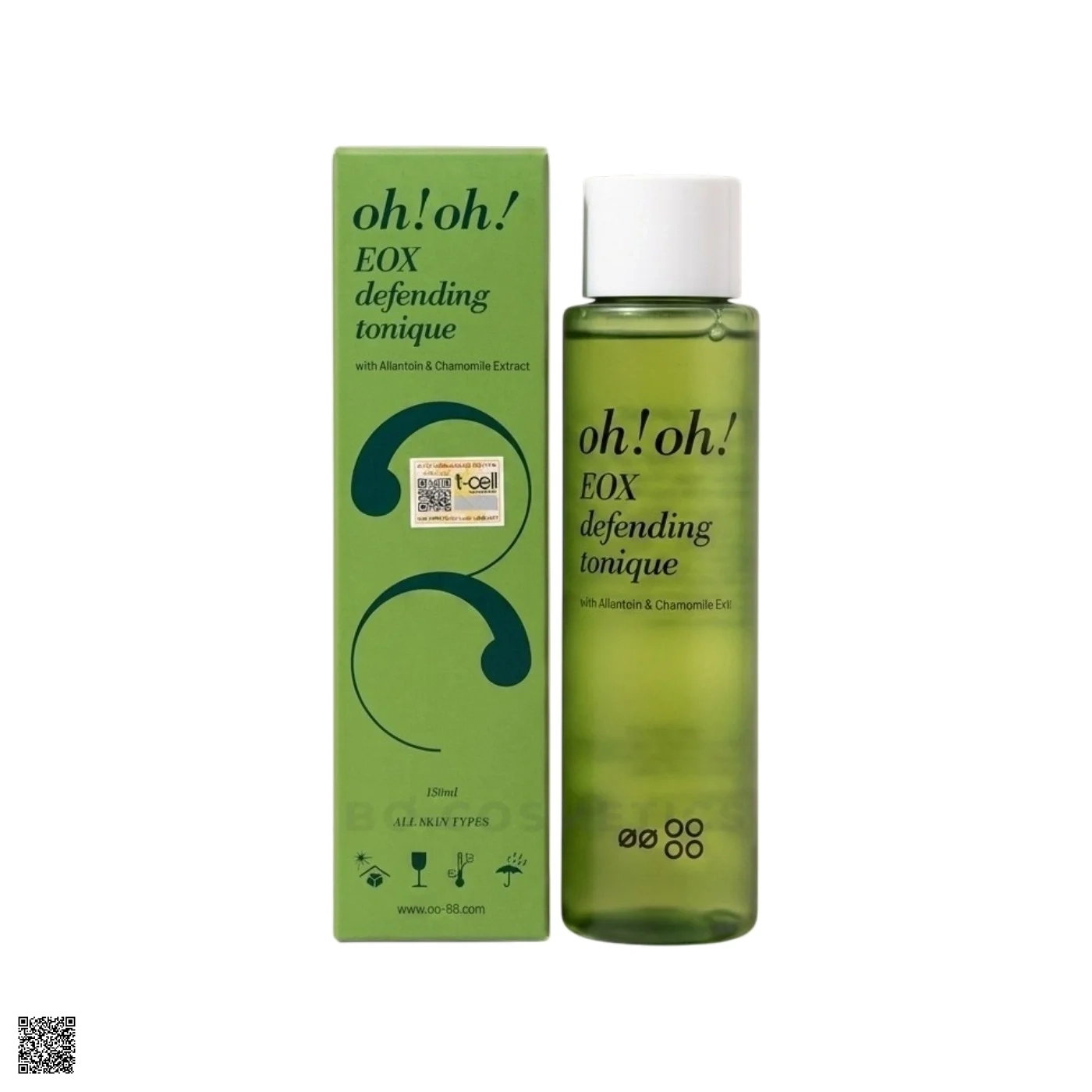 Nước Cân Bằng, Làm Sạch Và Chống Oxy Hóa Oh!Oh! EOX Defending Tonique