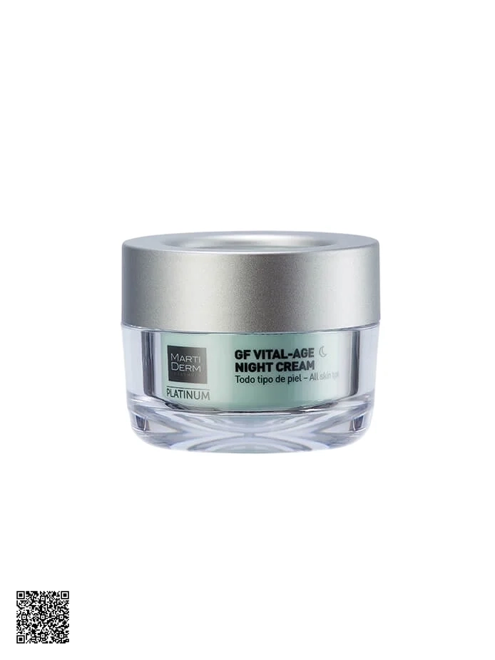 Kem Dưỡng Phục Hồi Hỗ Trợ Trị Mụn & Trẻ Hóa MartiDerm Platinum GF Vital Age Night Cream