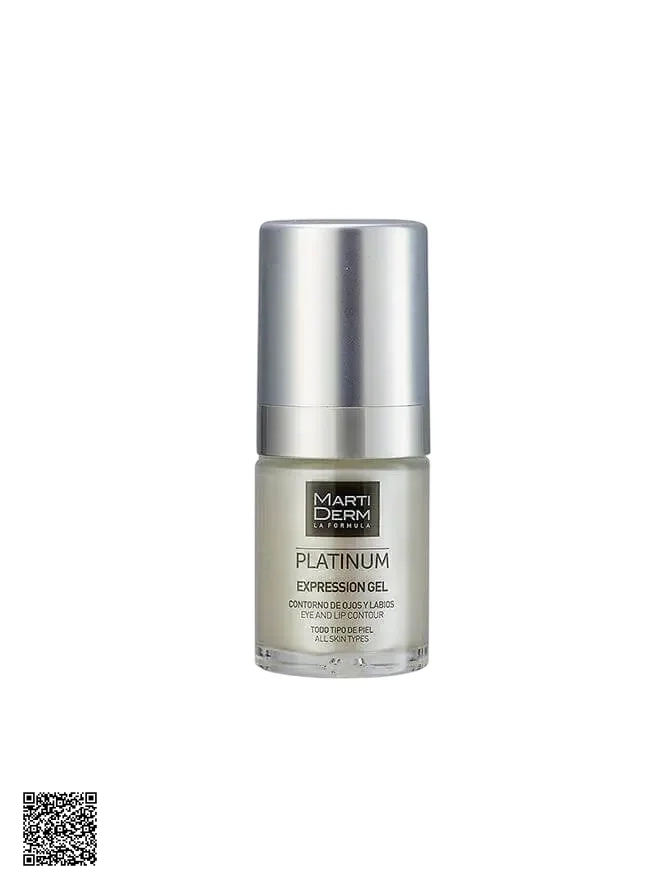 MartiDerm Platinum Expression Gel - Gel Dưỡng Làm Đầy Rãnh, Giảm Nhăn Đuôi Mắt & Khóe Miệng