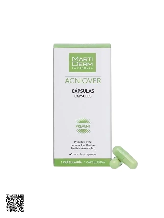MartiDerm Acniover Capsules - Viên Uống Ngăn Ngừa Mụn