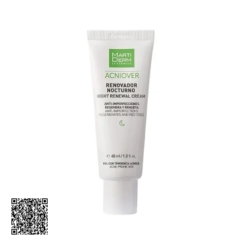 MartiDerm Acniover Night Renewal Cream - Kem Dưỡng Tái Tạo Ban Đêm Cho Da Dầu Mụn