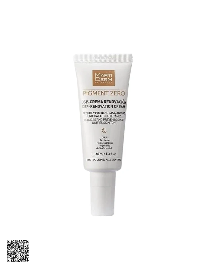 MartiDerm Pigment Zero DSP Renovation Cream - Kem Đêm Làm Sáng Da, Mờ Sắc Tố, Duy Trì Sau Hydroquinone