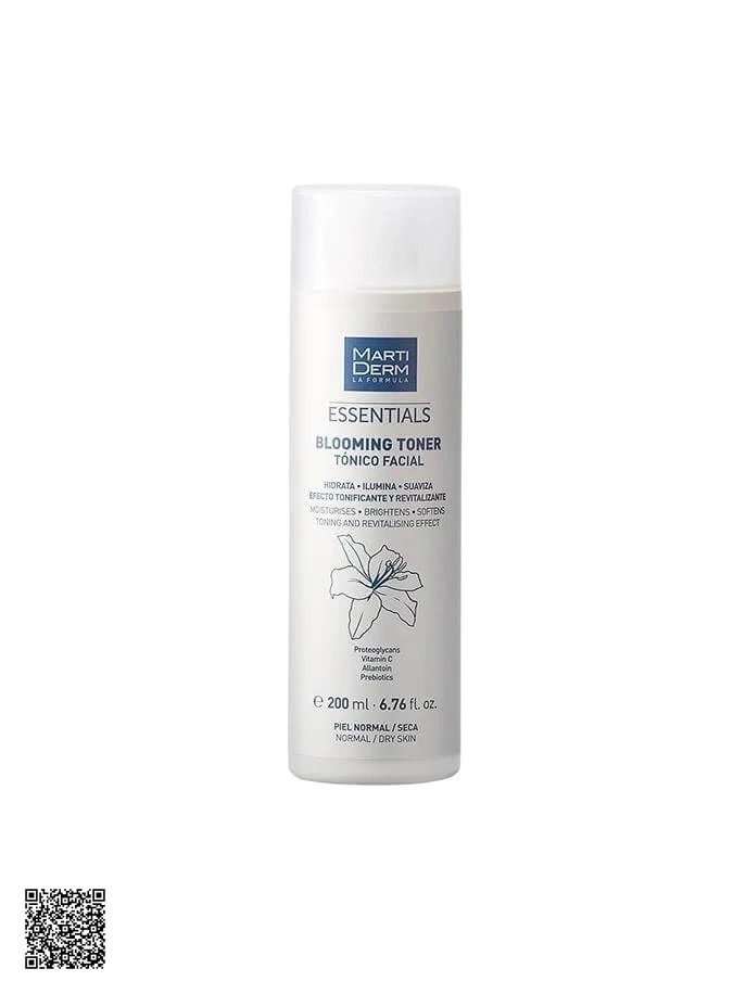 MartiDerm Essentials Blooming Toner - Nước Cân Bằng Dưỡng Ẩm Cho Da Thường Đến Khô