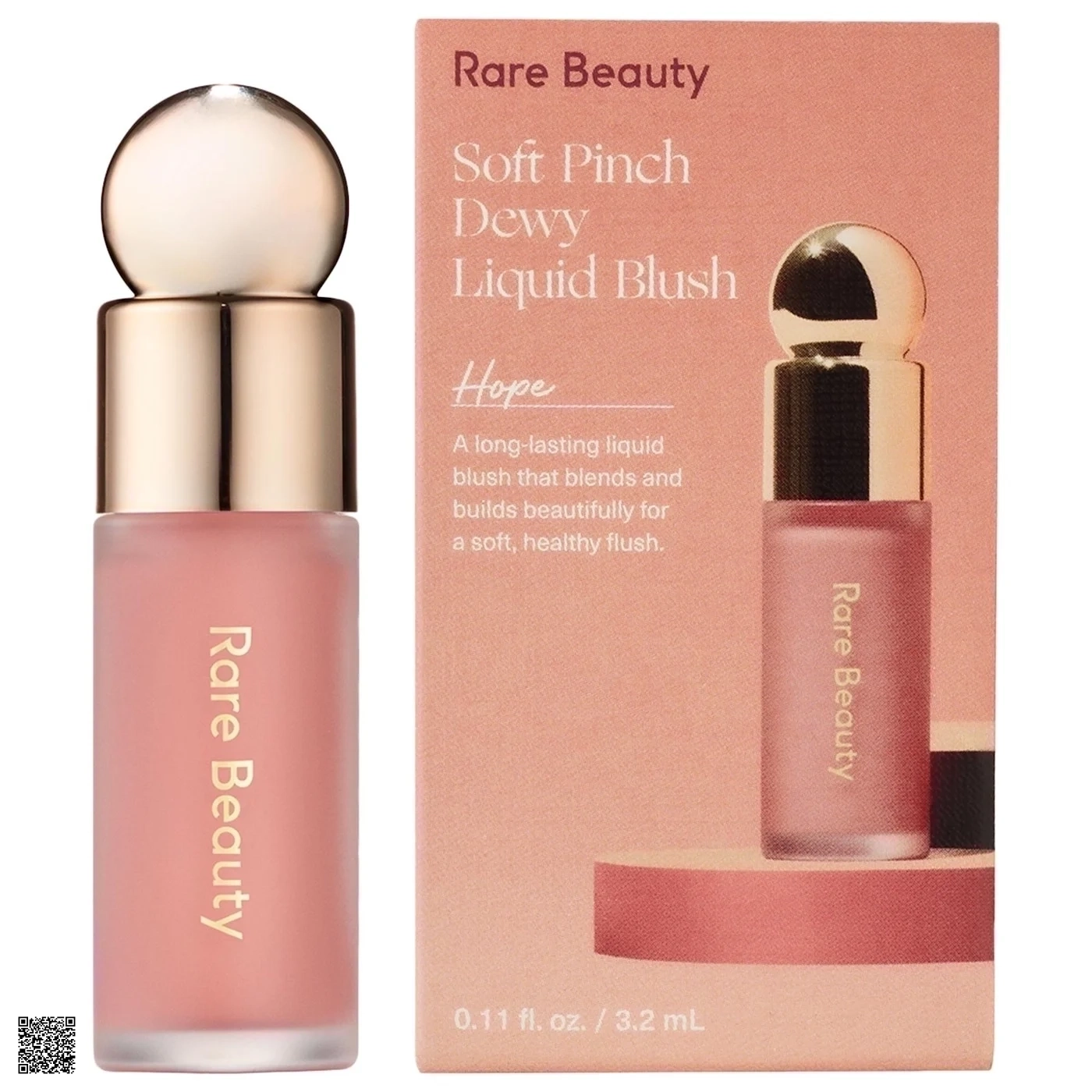 [Mini 3.2ml] Phấn Má Hồng Dạng Kem Rare Beauty Soft Pinch Dewy Liquid Blush