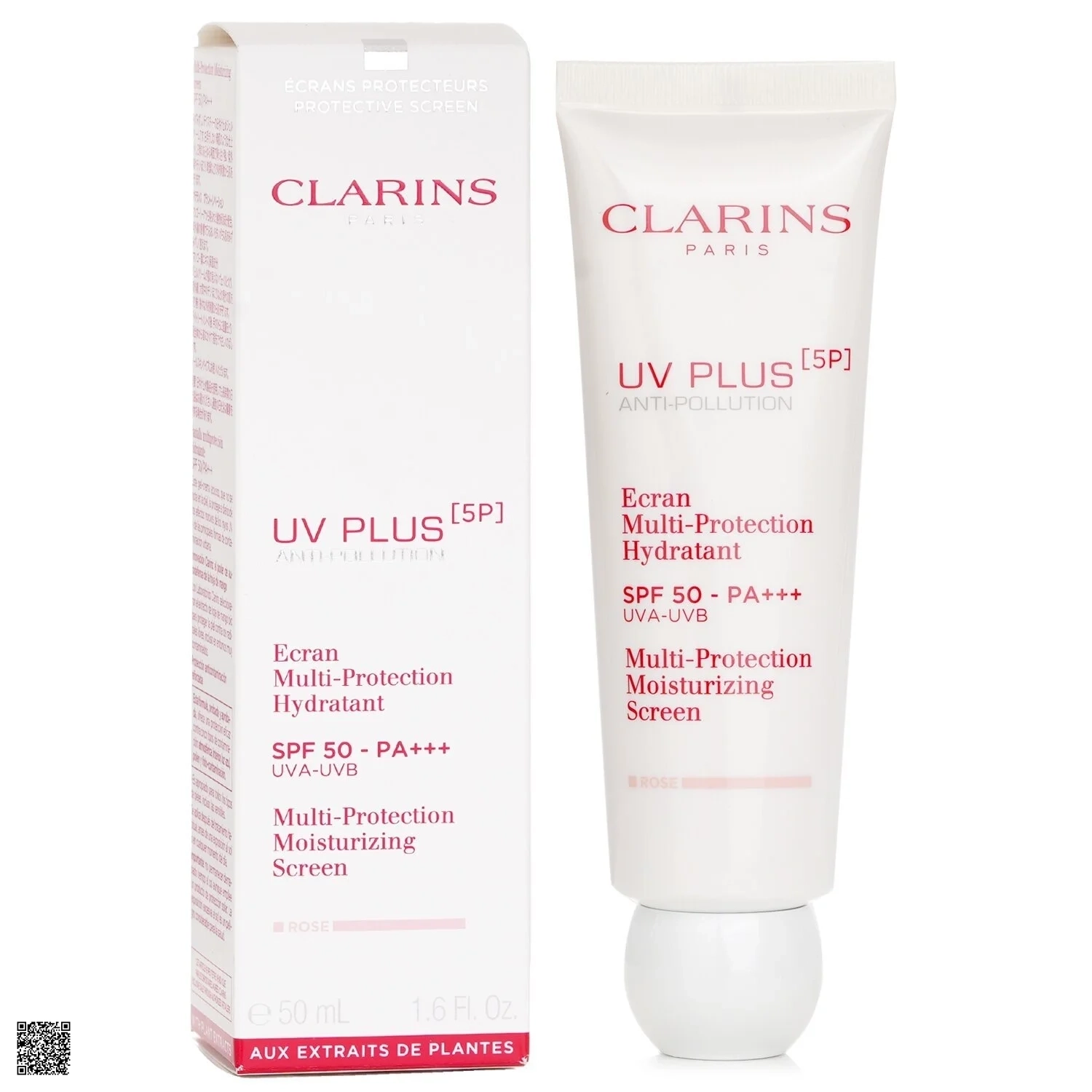 Kem Chống Nắng Clarins UV Plus [5P] Anti Pollution SPF 50/PA+++ 50ml