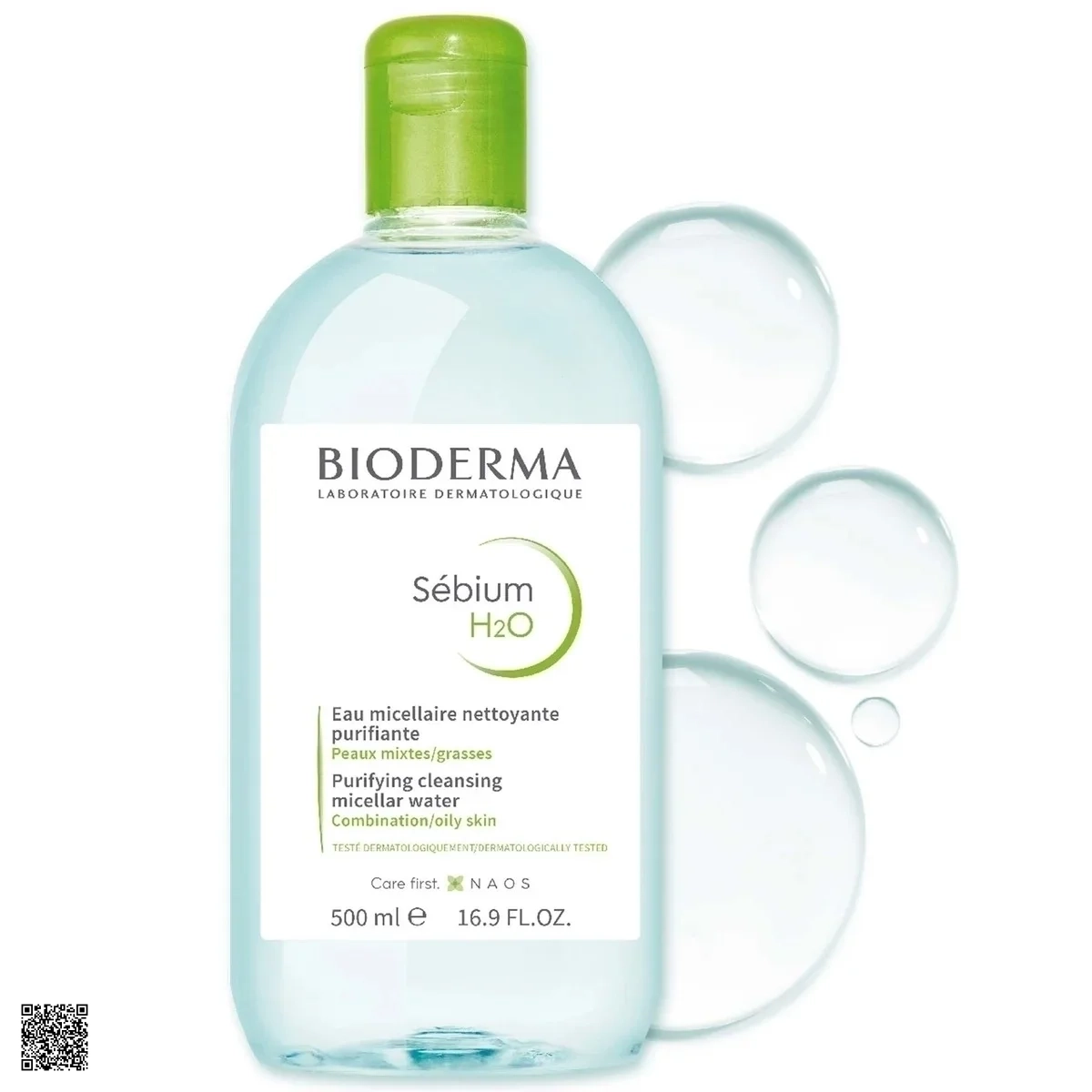 Nước Tẩy Trang Bioderma Sébium H2O Micellar Water - Dành Cho Da Dầu Mụn