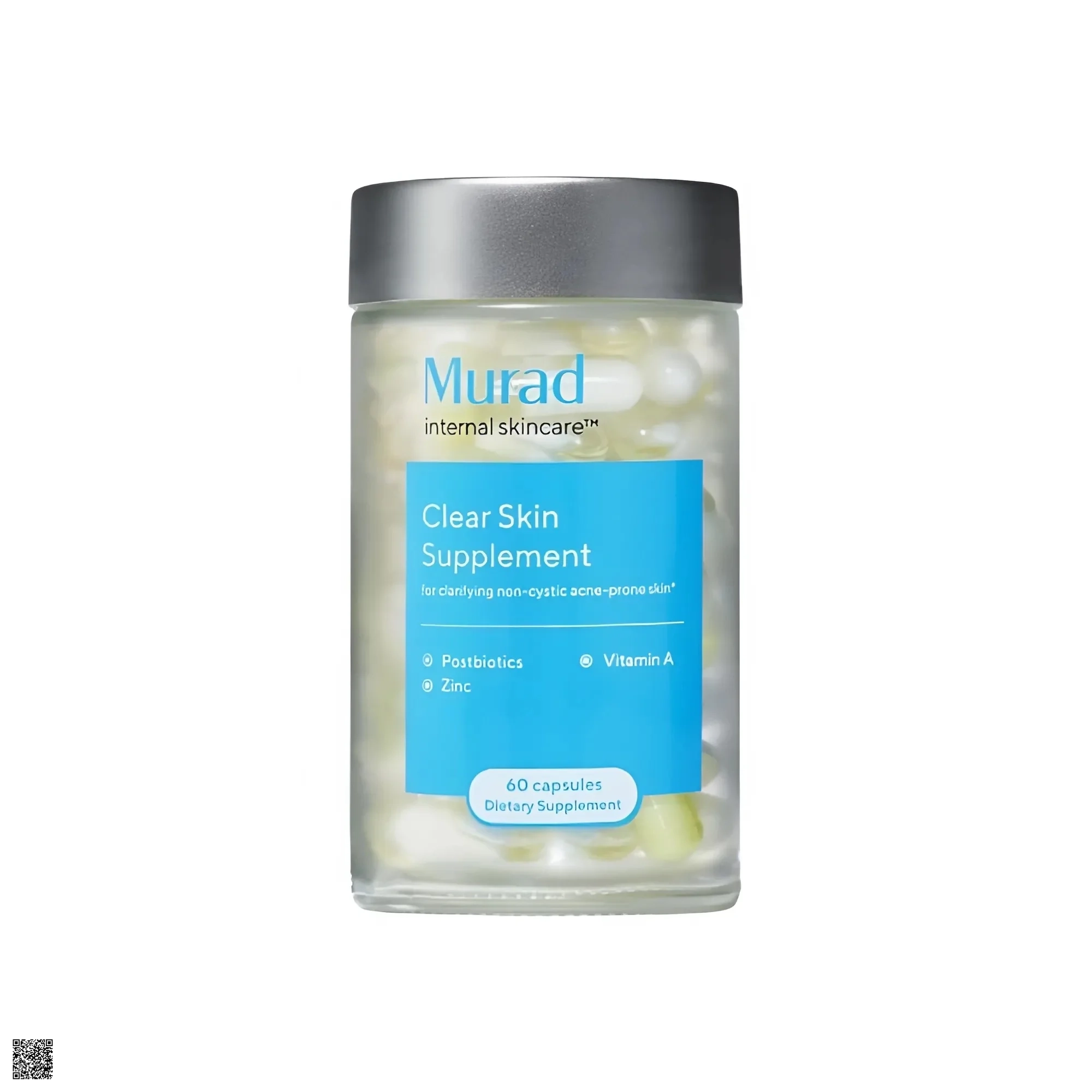 Murad Clear Skin Supplement - Viên Uống Giảm Mụn, Bã Nhờn, Se Khít Lỗ Chân Lông
