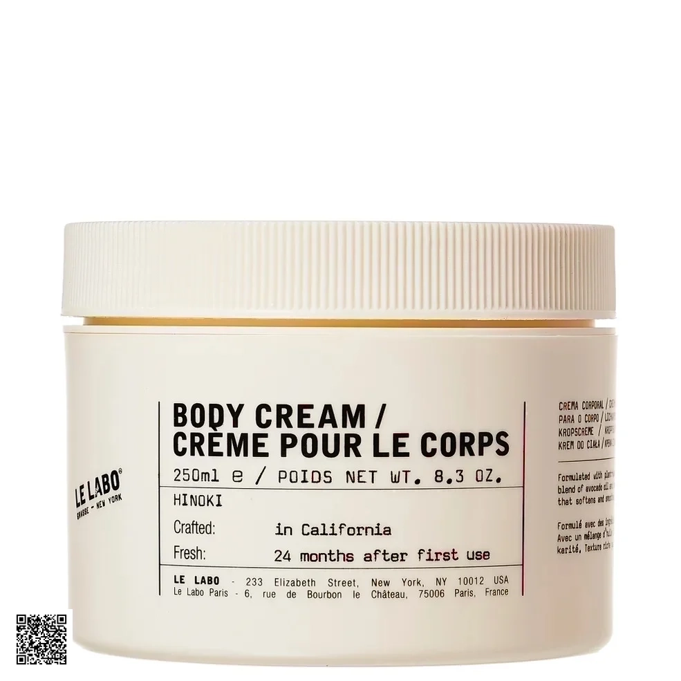 Kem Dưỡng Thể Le Labo Body Cream Hinoki
