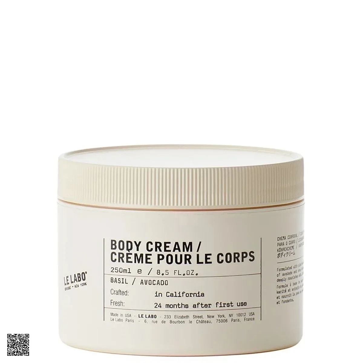 Kem Dưỡng Thể Le Labo Body Cream Basil