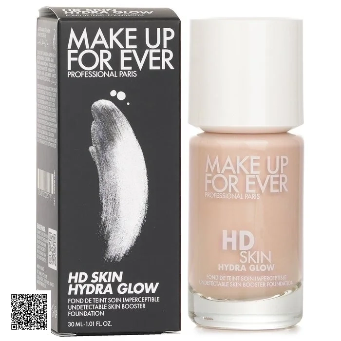 Kem Nền Make Up For Ever HD Skin Hydra Glow Hydrating Foundation with Hyaluronic Acid