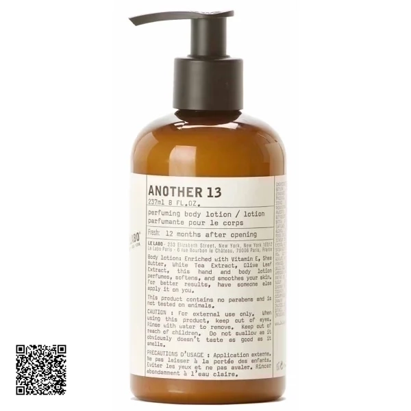 Sữa Dưỡng Thể Nước Hoa Le Labo Another 13 Perfuming Body Lotion 237ml