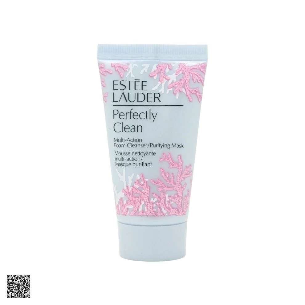 [Mini 30ml] Sữa Rửa Mặt Kiêm Mặt Nạ Thanh Lọc Estee Lauder Perfectly Clean Multi-Action Foam Cleanser Purifying Mask