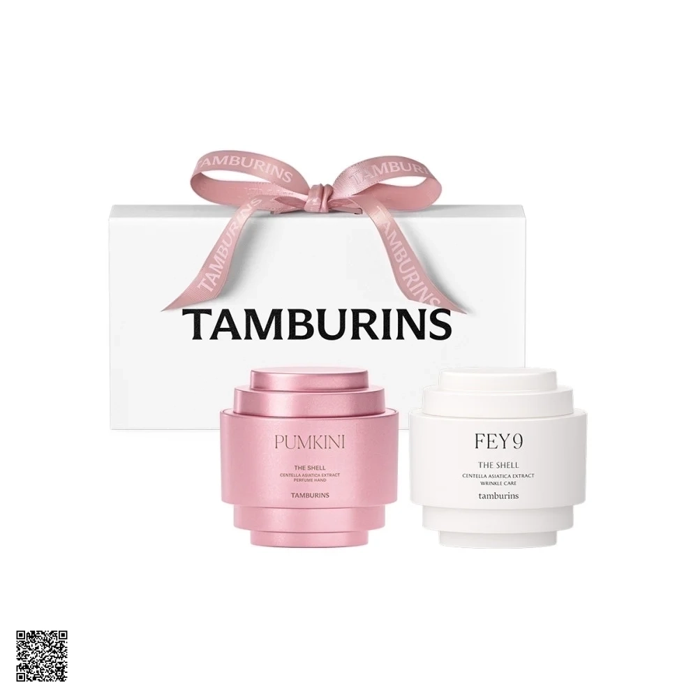 Set Kem Tay Tamburins Perfume Hand Cream Mini Duo Set (PUMKINI + FEY9) 15ml*2