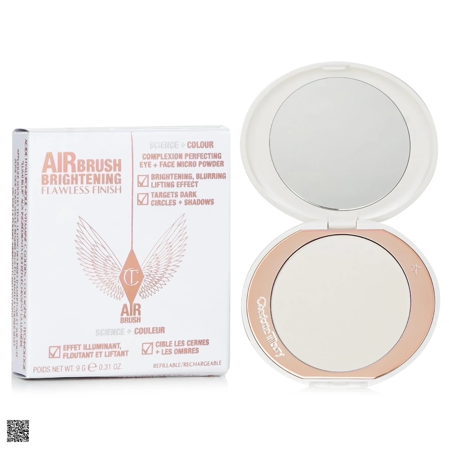 Phấn Phủ Charlotte Tilbury Airbrush Brightening Flawless Finish Powder
