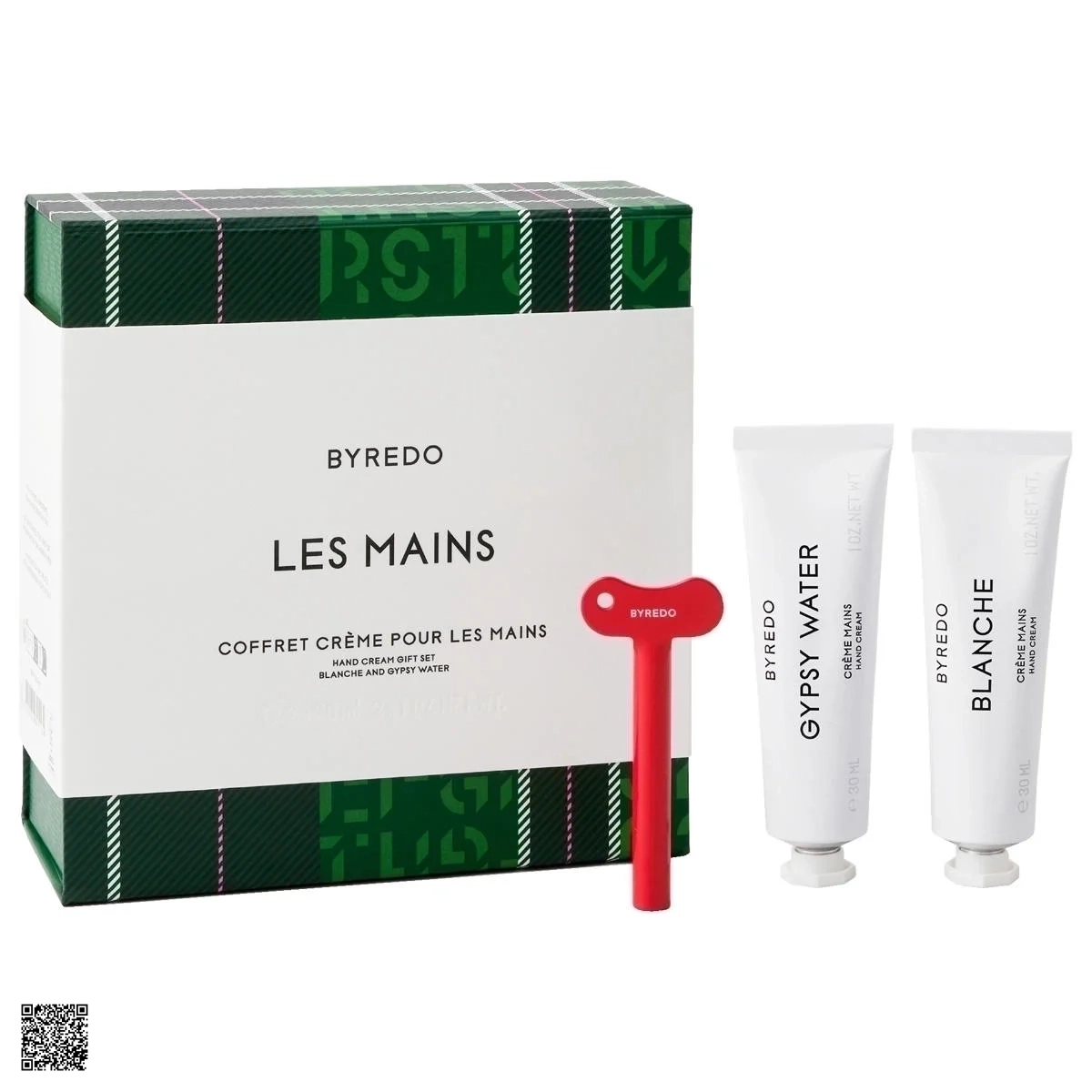 Set Kem Dưỡng Da Tay Byredo Les Mains Blanche & Gypsy Water (30ml x 2)