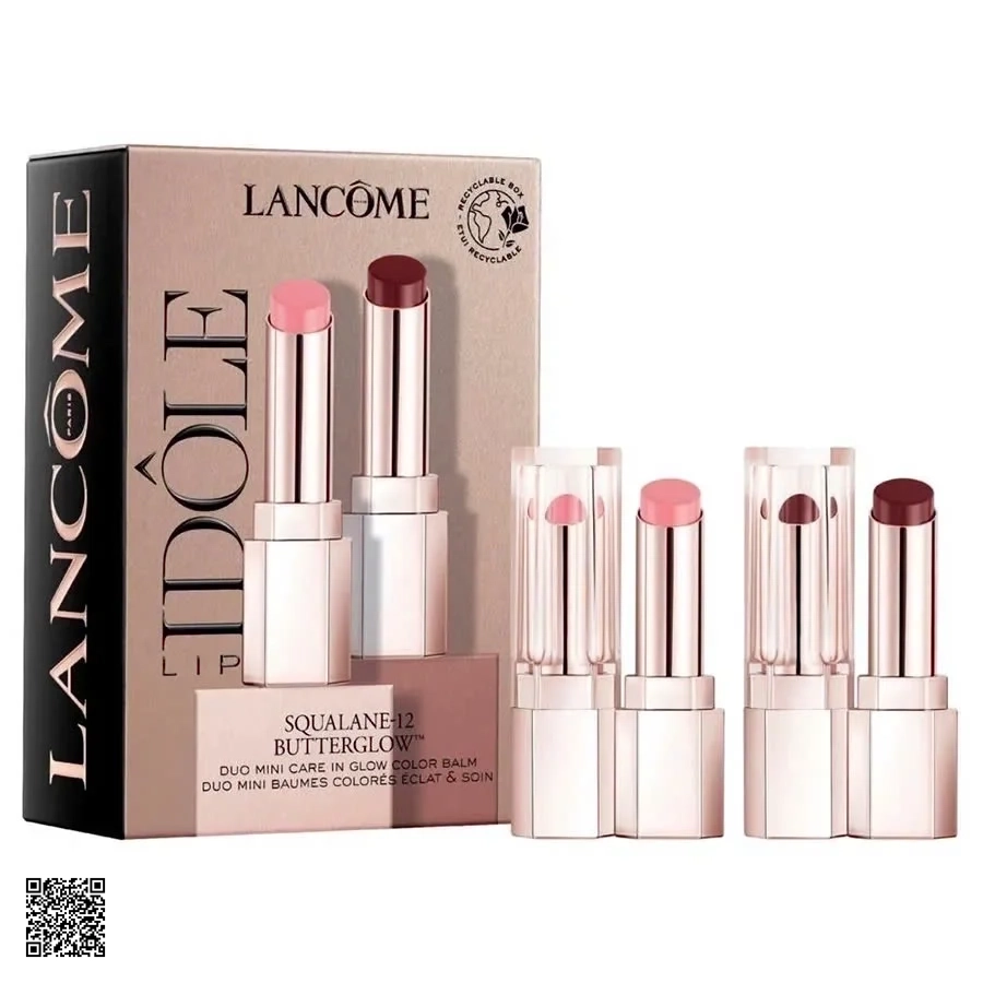 Set Son Dưỡng Lancôme Idôle Mini Butterglow