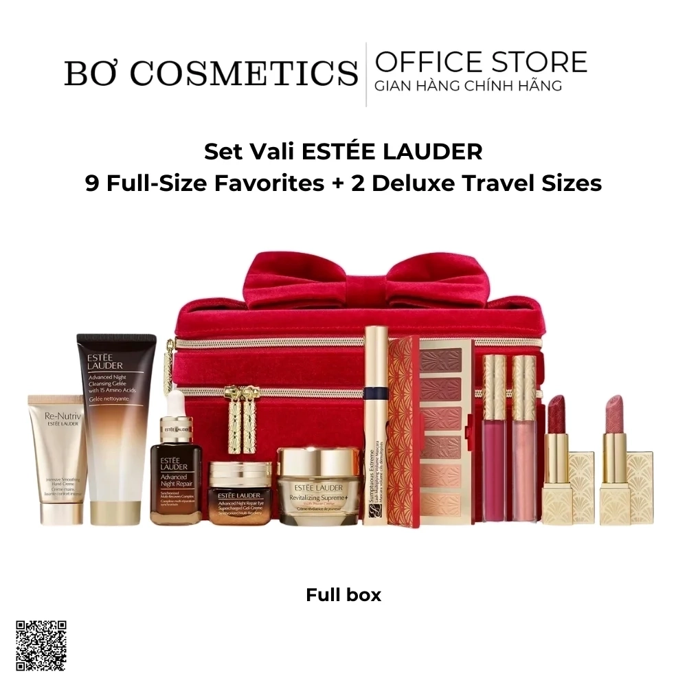 Set Vali ESTÉE LAUDER 9 Full-Size Favorites + 2 Deluxe Travel Sizes