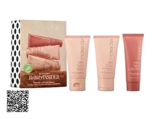 Bộ Quà Tặng Gội Xả Và Mặt Nạ Chăm Sóc Tóc Vegamour Sephora Beauty Insider