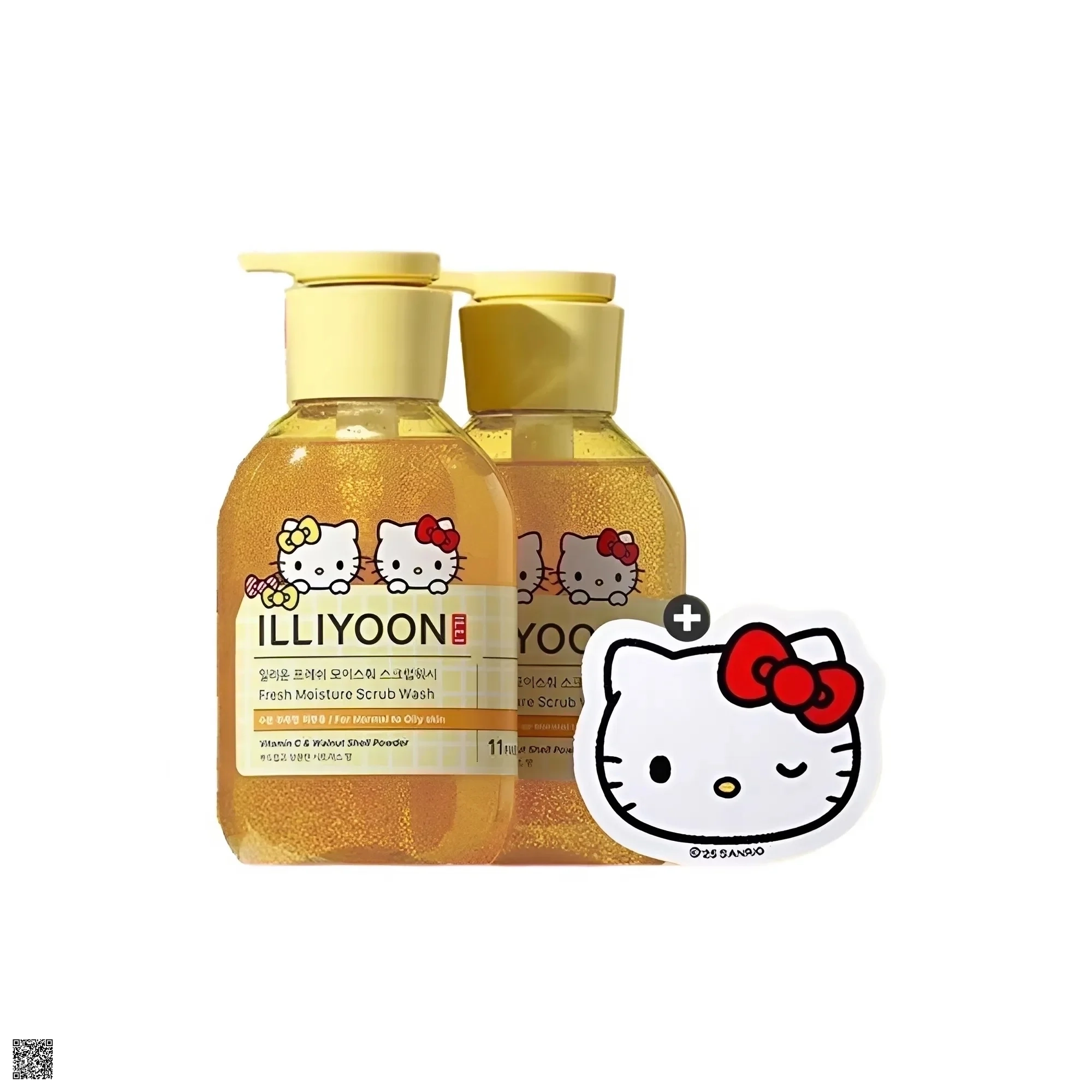 Tẩy Tế Bào Chết ILLIYOON Fresh Moisture Scrub Wash | Hello Kitty
