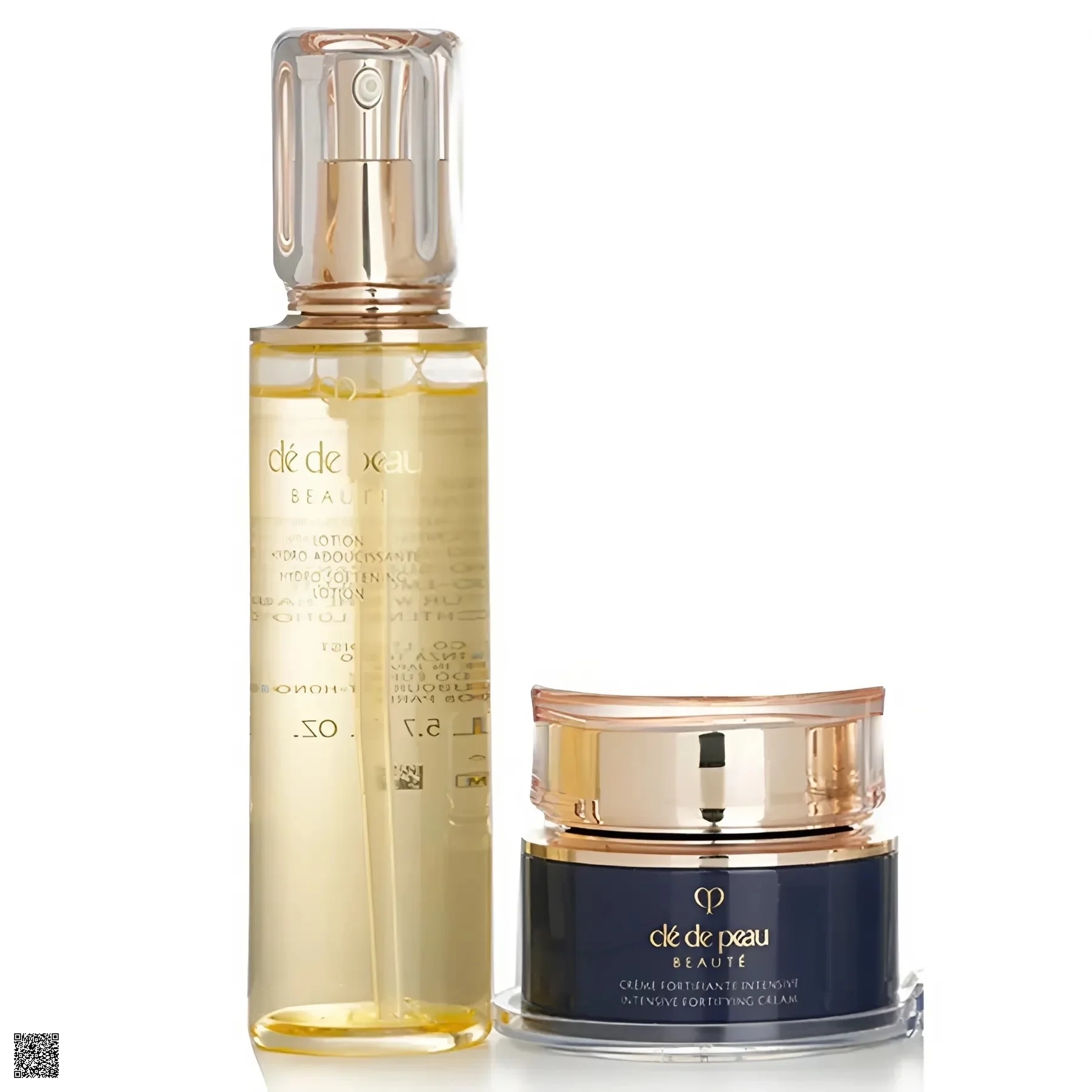 Set Dưỡng Da Clé de Peau Beauté Hydro-Softening Lotion Và Intensive Fortifying Cream