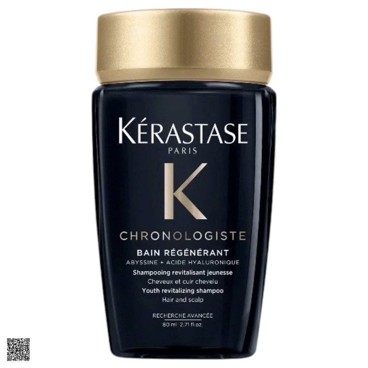 [Mini 80ml] Dầu Gội Phục Hồi Tóc Hư Tổn Kérastase Chronologiste Bain Regenerant