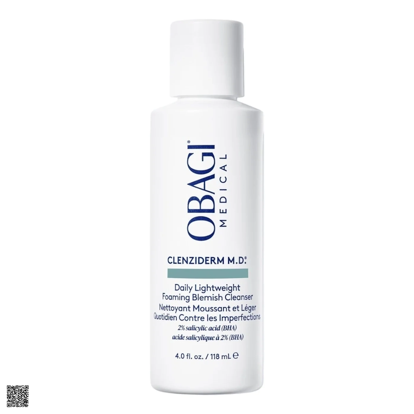 Sữa Rửa Mặt Tẩy Tế Bào Chết Obagi Clenziderm MD Foaming Blemish Cleanser