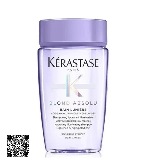 [Mini 80ml] Dầu Gội Kérastase Blond Absolu Bain Lumiere - Dành Cho Tóc Tẩy