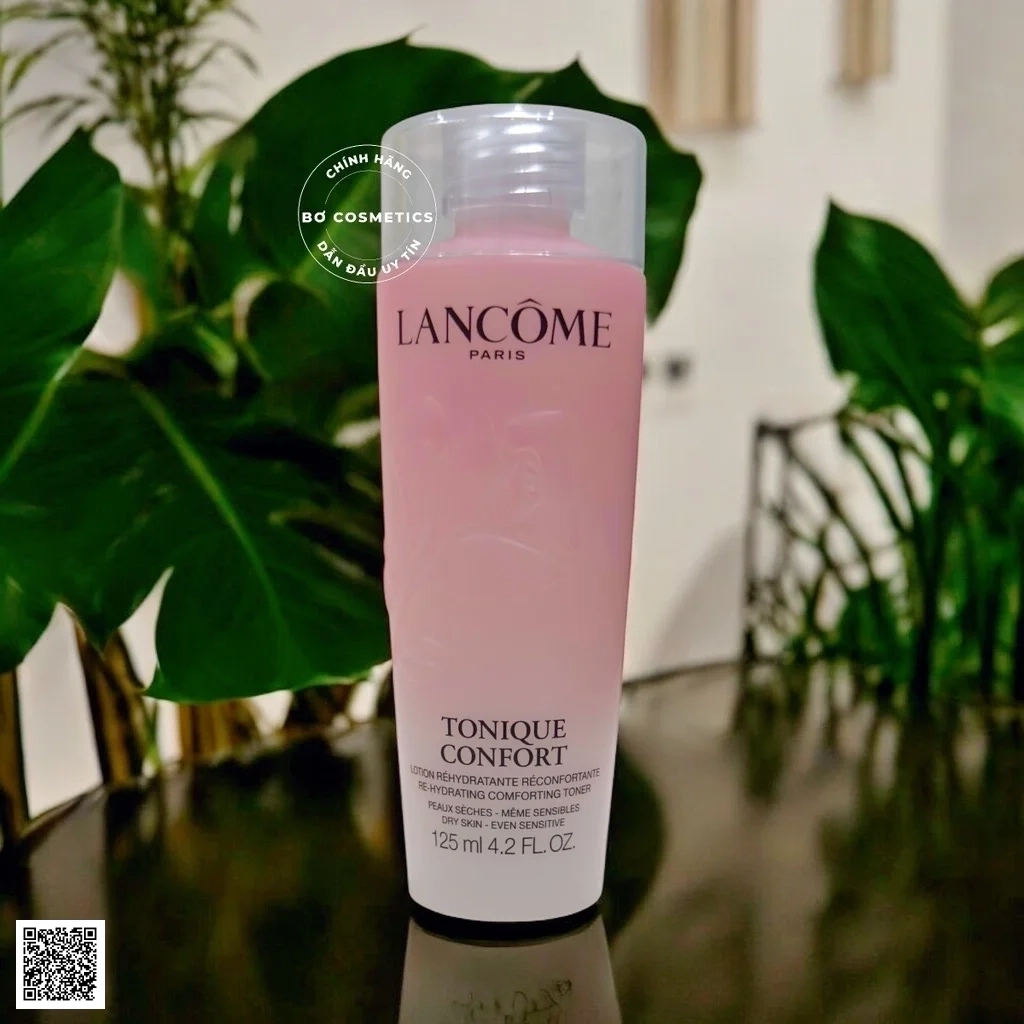 [Mẫu Mới] Nước Hoa Hồng Lancôme Tonique Confort Toner 125ml