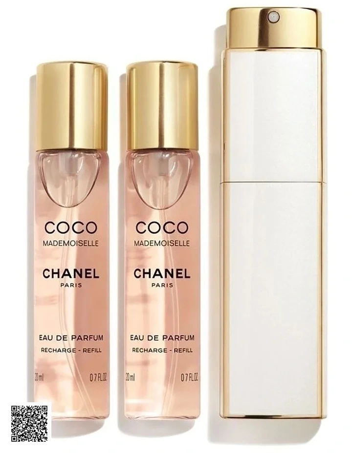 Set Nước Hoa Chanel Coco Mademoiselle Eau de Parfum Twist and Spray Set (20ml x 3)