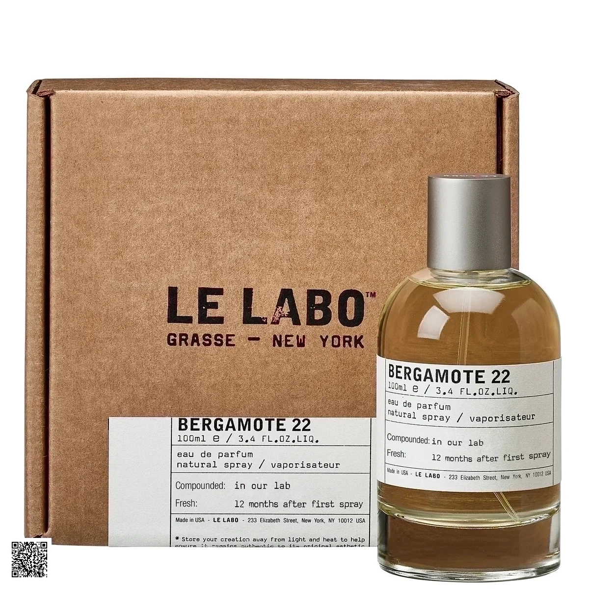 Nước Hoa Le Labo Bergamote 22 Eau de Parfum