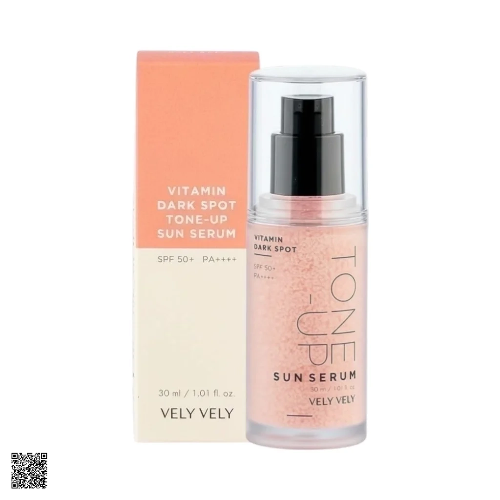 Serum Chống Nắng Vely Vely Vitamin Dark Spot Tone-up Sun Serum SPF50+ 30ml