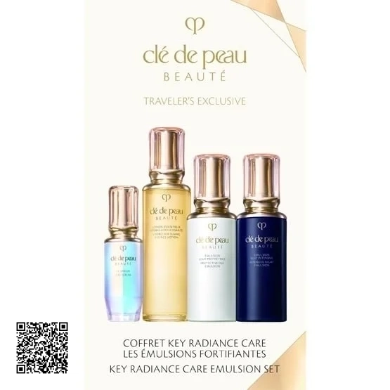 Set Dưỡng Da Cle De Peau Key Radiance Care Emulsion Set