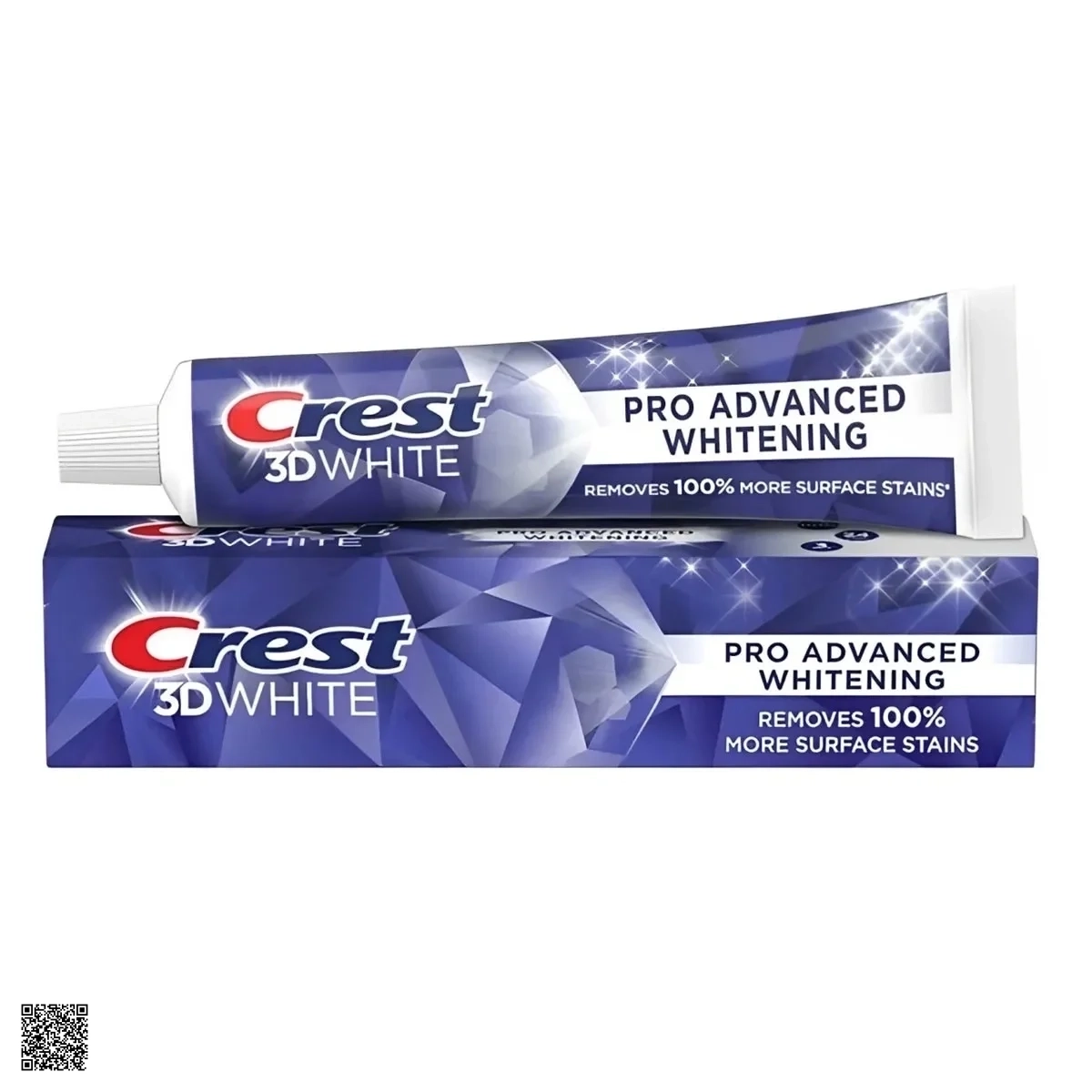 Kem Đánh Răng Crest 3D White Pro Advanced Whitening 147g
